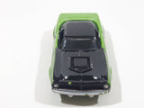 2004 Hot Wheels 100% Preferred: Mopar Performance Parts '70 Plymouth AAR Cuda Green and Black Die Cast Toy Muscle Car Vehicle