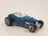 2006 Hot Wheels Deuce Roadster Metalflake Light Blue Die Cast Toy Hot Rod Car Vehicle