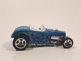 2006 Hot Wheels Deuce Roadster Metalflake Light Blue Die Cast Toy Hot Rod Car Vehicle