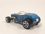 2006 Hot Wheels Deuce Roadster Metalflake Light Blue Die Cast Toy Hot Rod Car Vehicle
