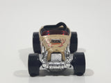 2000 Hot Wheels First Editions Deuce Roadster Gold Die Cast Toy Hot Rod Car Vehicle