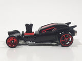 2010 Hot Wheels Fangula Black Die Cast Toy Car Vehicle