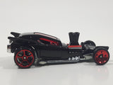 2010 Hot Wheels Fangula Black Die Cast Toy Car Vehicle