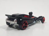 2010 Hot Wheels Fangula Black Die Cast Toy Car Vehicle