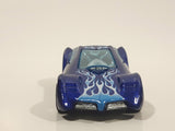 2009 Hot Wheels Sharkbite Bay Sinistra Blue Die Cast Toy Car Vehicle