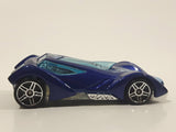 2009 Hot Wheels Sharkbite Bay Sinistra Blue Die Cast Toy Car Vehicle