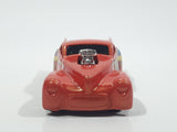 2000 Hot Wheels First Editions '41 Willys Pearl Metalflake Orange Die Cast Toy Hot Rod Car Vehicle