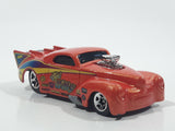 2000 Hot Wheels First Editions '41 Willys Pearl Metalflake Orange Die Cast Toy Hot Rod Car Vehicle