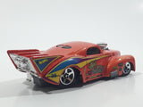 2000 Hot Wheels First Editions '41 Willys Pearl Metalflake Orange Die Cast Toy Hot Rod Car Vehicle