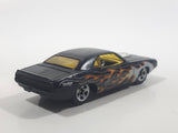 2007 Hot Wheels Heat Fleet '70 Challenger Flat Black Die Cast Toy Car Vehicle