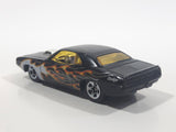 2007 Hot Wheels Heat Fleet '70 Challenger Flat Black Die Cast Toy Car Vehicle