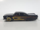 2002 Hot Wheels Pavement Pounders '59 Chevrolet Impala Black Die Cast Toy Low Rider Car Vehicle