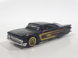 2002 Hot Wheels Pavement Pounders '59 Chevrolet Impala Black Die Cast Toy Low Rider Car Vehicle