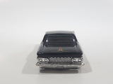 2002 Hot Wheels Pavement Pounders '59 Chevrolet Impala Black Die Cast Toy Low Rider Car Vehicle