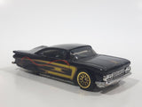 2002 Hot Wheels Pavement Pounders '59 Chevrolet Impala Black Die Cast Toy Low Rider Car Vehicle