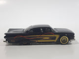2002 Hot Wheels Pavement Pounders '59 Chevrolet Impala Black Die Cast Toy Low Rider Car Vehicle