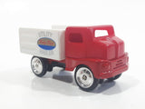1998 Maisto Tonka Toys Hasbro Farm Truck Tonker Toys Utility Hauler Red White Die Cast Toy Car Vehicle