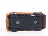 Mega Bloks Streetz Orange and Black #7 Miniature Plastic Die Cast Toy Car Vehicle