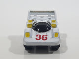 Unknown Brand White #36 Formula Miniature Plastic Die Cast Toy Race Car Vehicle