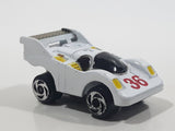 Unknown Brand White #36 Formula Miniature Plastic Die Cast Toy Race Car Vehicle