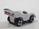 Unknown Brand White #36 Formula Miniature Plastic Die Cast Toy Race Car Vehicle