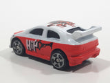 Mega Bloks Streetz Red and White Miniature Plastic Die Cast Toy Car Vehicle
