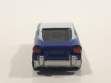 Mega Bloks Streetz Blue with White Roof Miniature Plastic Die Cast Toy Car Vehicle