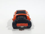1983 Kidco Burnin' Key Cars Demolition Cars Corvette Orange Plastic Die Cast Toy Car Vehicle