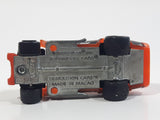 1983 Kidco Burnin' Key Cars Demolition Cars Corvette Orange Plastic Die Cast Toy Car Vehicle