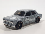 2020 Hot Wheels Car Meet Datsun Bluebird 510 Grey Die Cast Toy Race Car Vehicle