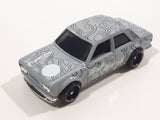 2020 Hot Wheels Car Meet Datsun Bluebird 510 Grey Die Cast Toy Race Car Vehicle