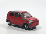 2004 Tomy Tomica No. 19 Suzuki Alto Red 1/57 Scale Die Cast Toy Car Vehicle with Opening Rear Hatch