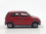 2004 Tomy Tomica No. 19 Suzuki Alto Red 1/57 Scale Die Cast Toy Car Vehicle with Opening Rear Hatch