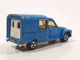 Majorette No. 235 Citroen Acadiane Blue 1/60 Scale Die Cast Toy Car Vehicle with Opening Rear Doors Made in France