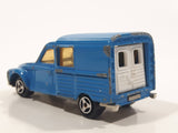 Majorette No. 235 Citroen Acadiane Blue 1/60 Scale Die Cast Toy Car Vehicle with Opening Rear Doors Made in France