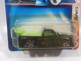 2003 Hot Wheels Tech Tuners Super Tuned Truck Dark Green Die Cast Toy Car Vehicle New in Package