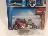 2004 Hot Wheels First Editions Tooned Shift Kicker Metallic Purple Die Cast Toy Car Vehicle New in Package