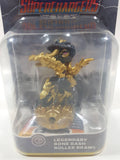 2015 Activision Skylanders SuperChargers Legendary Series Legendary Bone Bash Roller Brawl 3 1/4" Tall Toy Figure New in Package