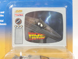 1998 Johnny Lightning Playing Mantis Hollywood On Wheels Real Wheels Series Back To The Future DeLorean Time Machine Grey Silver Die Cast Toy Car Vehicle with Bonus Show Card New in Package
