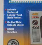 1998 Johnny Lightning Playing Mantis Hollywood On Wheels Real Wheels Series Back To The Future DeLorean Time Machine Grey Silver Die Cast Toy Car Vehicle with Bonus Show Card New in Package