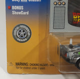 1998 Johnny Lightning Playing Mantis Hollywood On Wheels Real Wheels Series Back To The Future DeLorean Time Machine Grey Silver Die Cast Toy Car Vehicle with Bonus Show Card New in Package