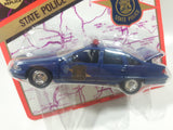 1994 Road Champs Police Series Chevrolet Caprice Michigan State Police Dark Blue 1/43 Scale Die Cast Toy Car Vehicle New in Package