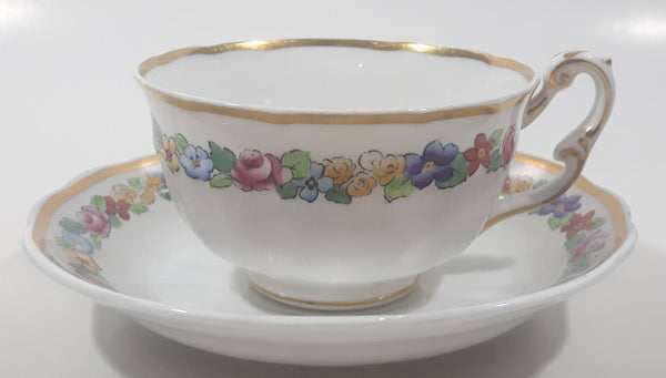 Vintage ROYAL ALBERT Bone China Yellow Buttercup Floral Tea Cup