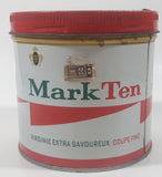 Vintage Mark Ten Full Flavour Virginia Fine Cut Cigarette Tobacco Tin Metal Can