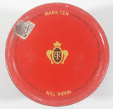 Vintage Mark Ten Full Flavour Virginia Fine Cut Cigarette Tobacco Tin Metal Can