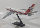 Vintage Wardair Airbus A310-300 C-FGWD Canada 1:200 Scale Plastic Model Airplane with Stand 9 1/4" Long