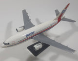 Vintage Wardair Airbus A310-300 C-FGWD Canada 1:200 Scale Plastic Model Airplane with Stand 9 1/4" Long
