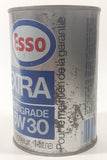 Vintage Esso Multigrade 5W30 Motor Oil 1 Litre Metal Can FULL Still Sealed Never Opened