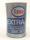 Vintage Esso Multigrade 5W30 Motor Oil 1 Litre Metal Can FULL Still Sealed Never Opened
