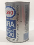 Vintage Esso Multigrade 5W30 Motor Oil 1 Litre Metal Can FULL Still Sealed Never Opened